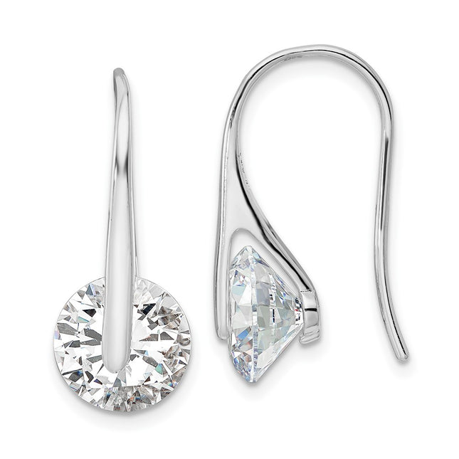 Sterling Silver Earrings Style QE16218 - Classique Jewelry Inc.