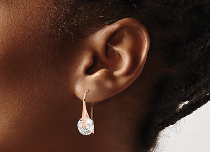 Sterling Silver Earrings Style QE16220 - Classique Jewelry Inc.