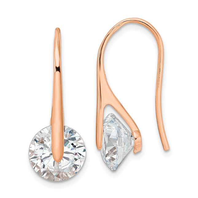 Sterling Silver Earrings Style QE16220 - Classique Jewelry Inc.