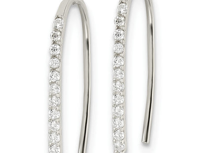 Sterling Silver Earrings Style QE16221 - Classique Jewelry Inc.