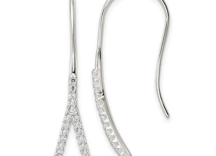 Sterling Silver Earrings Style QE16223 - Classique Jewelry Inc.