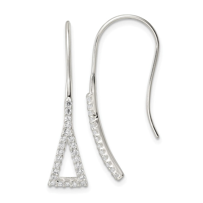 Sterling Silver Earrings Style QE16223 - Classique Jewelry Inc.