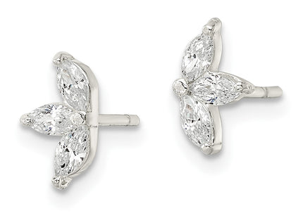 Sterling Silver Earrings Style QE16227 - Classique Jewelry Inc.