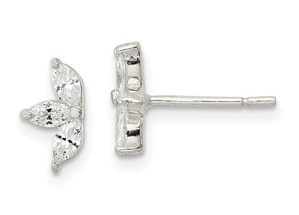 Sterling Silver Earrings Style QE16227 - Classique Jewelry Inc.