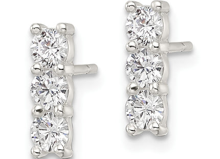 Sterling Silver Earrings Style QE16229 - Classique Jewelry Inc.