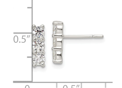 Sterling Silver Earrings Style QE16229 - Classique Jewelry Inc.