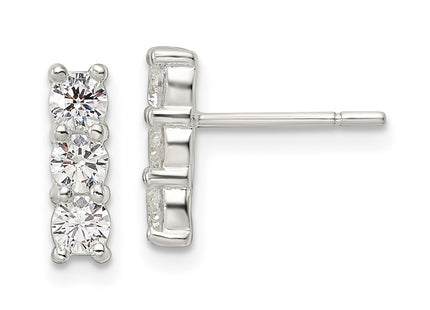 Sterling Silver Earrings Style QE16229 - Classique Jewelry Inc.