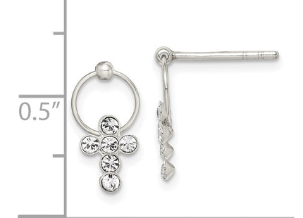 Sterling Silver Earrings Style QE1623 - Classique Jewelry Inc.