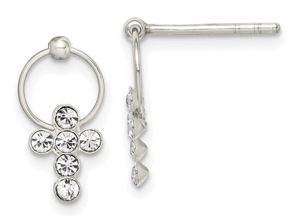 Sterling Silver Earrings Style QE1623 - Classique Jewelry Inc.