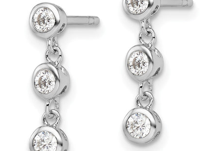 Sterling Silver Earrings Style QE16231 - Classique Jewelry Inc.