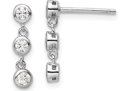 Sterling Silver Earrings Style QE16231 - Classique Jewelry Inc.