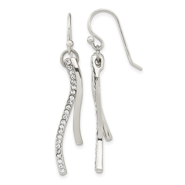 Sterling Silver Earrings Style QE16232 - Classique Jewelry Inc.