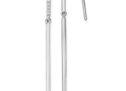 Sterling Silver Earrings Style QE16234 - Classique Jewelry Inc.