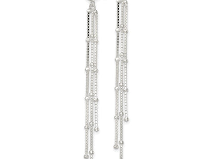 Sterling Silver Earrings Style QE16238 - Classique Jewelry Inc.