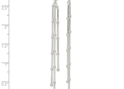 Sterling Silver Earrings Style QE16238 - Classique Jewelry Inc.