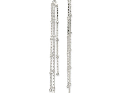 Sterling Silver Earrings Style QE16238 - Classique Jewelry Inc.