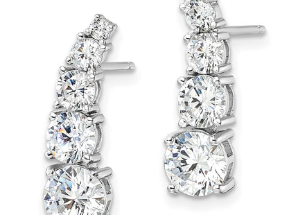 Sterling Silver Earrings Style QE16239 - Classique Jewelry Inc.