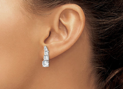 Sterling Silver Earrings Style QE16239 - Classique Jewelry Inc.