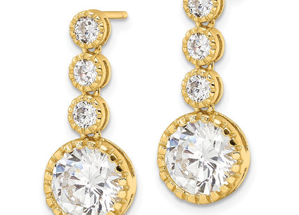 Sterling Silver Earrings Style QE16241 - Classique Jewelry Inc.