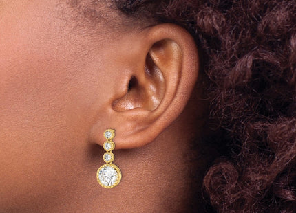 Sterling Silver Earrings Style QE16241 - Classique Jewelry Inc.