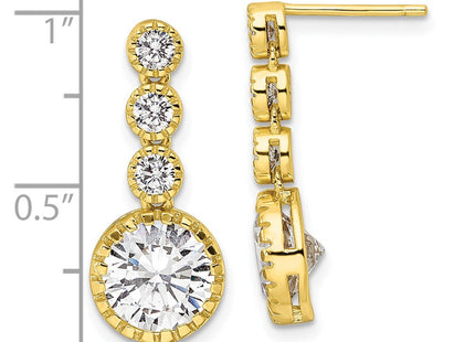 Sterling Silver Earrings Style QE16241 - Classique Jewelry Inc.