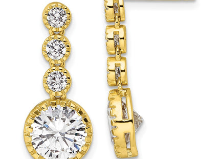 Sterling Silver Earrings Style QE16241 - Classique Jewelry Inc.