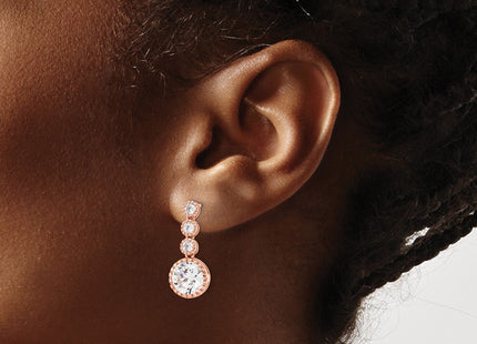 Sterling Silver Earrings Style QE16242 - Classique Jewelry Inc.