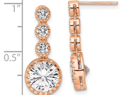 Sterling Silver Earrings Style QE16242 - Classique Jewelry Inc.