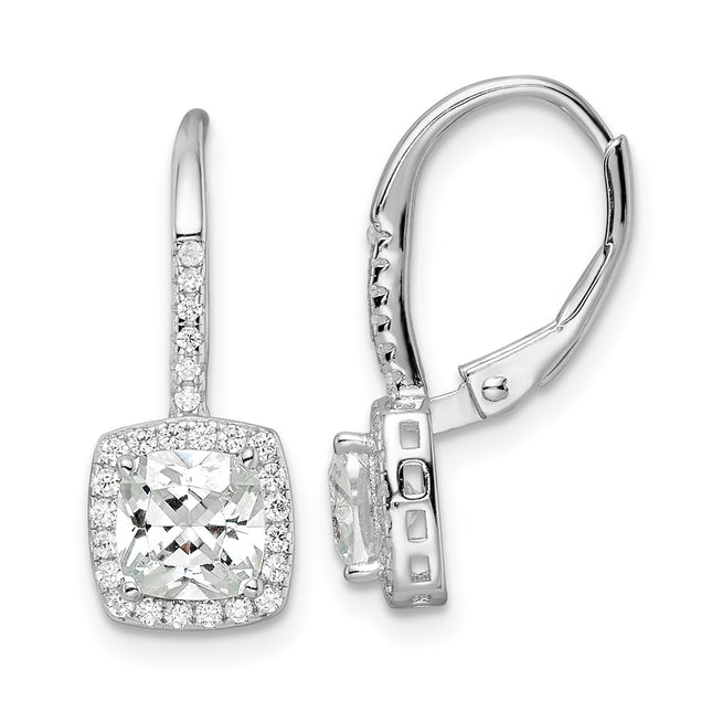 Sterling Silver Earrings Style QE16247 - Classique Jewelry Inc.