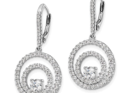 Sterling Silver Earrings Style QE16250 - Classique Jewelry Inc.