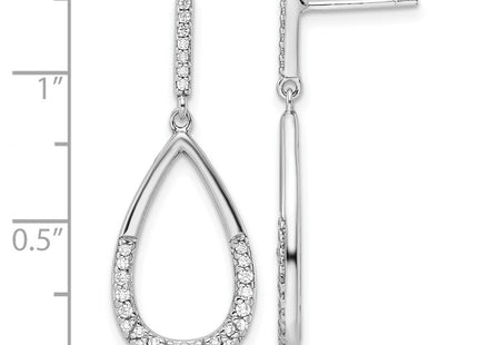 Sterling Silver Earrings Style QE16253 - Classique Jewelry Inc.