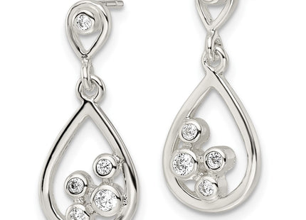 Sterling Silver Earrings Style QE16257 - Classique Jewelry Inc.