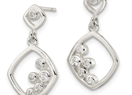 Sterling Silver Earrings Style QE16258 - Classique Jewelry Inc.