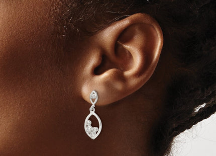 Sterling Silver Earrings Style QE16259 - Classique Jewelry Inc.
