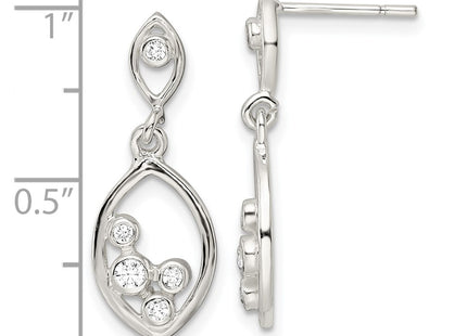 Sterling Silver Earrings Style QE16259 - Classique Jewelry Inc.