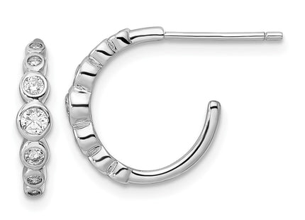 Sterling Silver Earrings Style QE16270 - Classique Jewelry Inc.