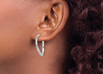 Sterling Silver Earrings Style QE16279 - Classique Jewelry Inc.