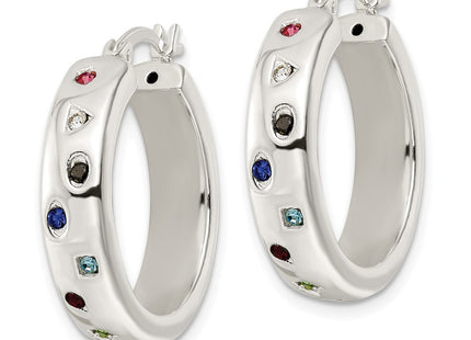 Sterling Silver Earrings Style QE16293 - Classique Jewelry Inc.