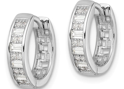 Sterling Silver Earrings Style QE16298 - Classique Jewelry Inc.