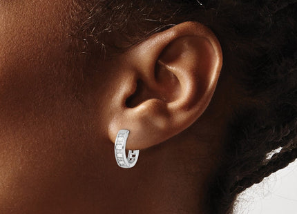 Sterling Silver Earrings Style QE16298 - Classique Jewelry Inc.