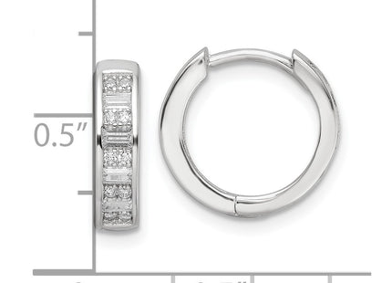 Sterling Silver Earrings Style QE16298 - Classique Jewelry Inc.