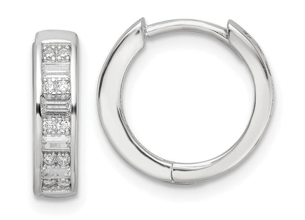 Sterling Silver Earrings Style QE16298 - Classique Jewelry Inc.