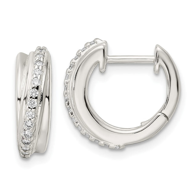 Sterling Silver Earrings Style QE16301 - Classique Jewelry Inc.