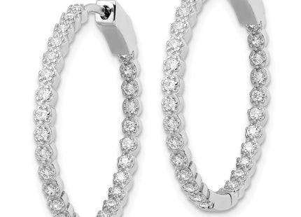 Sterling Silver Earrings Style QE16304 - Classique Jewelry Inc.