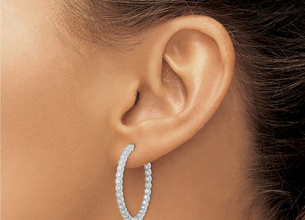 Sterling Silver Earrings Style QE16304 - Classique Jewelry Inc.