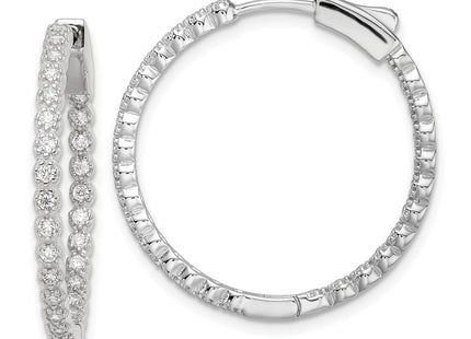 Sterling Silver Earrings Style QE16304 - Classique Jewelry Inc.