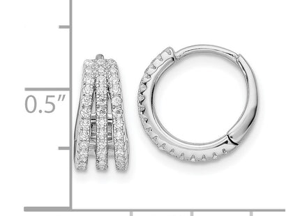 Sterling Silver Earrings Style QE16307 - Classique Jewelry Inc.