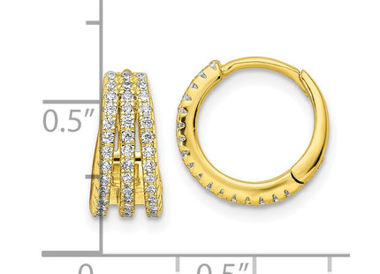 Sterling Silver Earrings Style QE16308 - Classique Jewelry Inc.