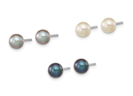 Sterling Silver Earrings Style QE16320 - Classique Jewelry Inc.