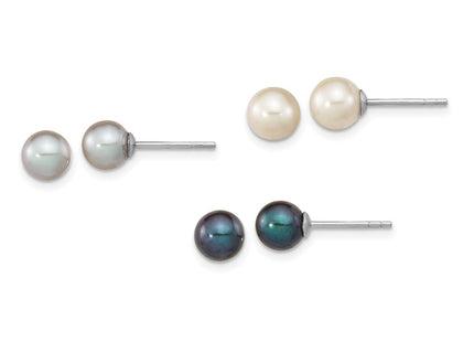 Sterling Silver Earrings Style QE16320 - Classique Jewelry Inc.